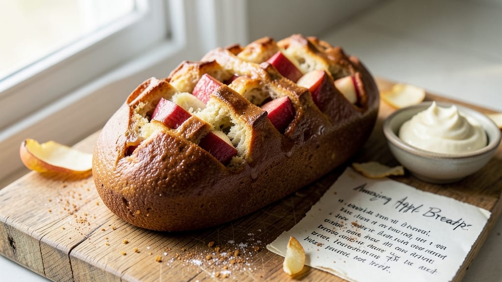 Amazing Apple Bread Recipe: Warm Spice-Infused Apple Chunks in Every Slice