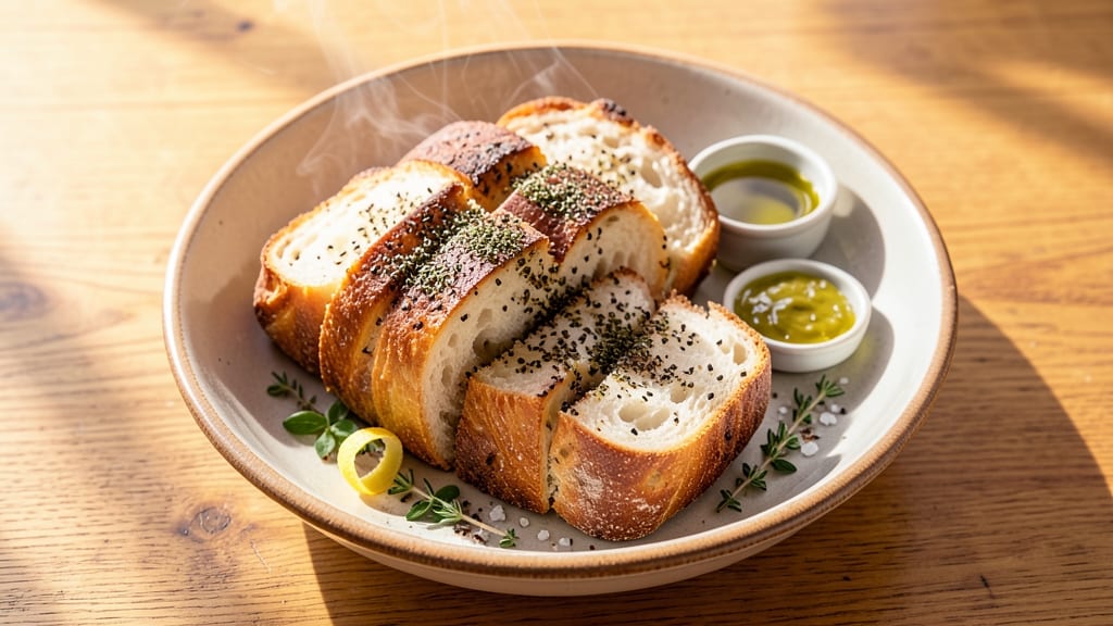 Algerian Bread Recipe: Za'atar-Spiced Crust With Soft Pillowy Crumb