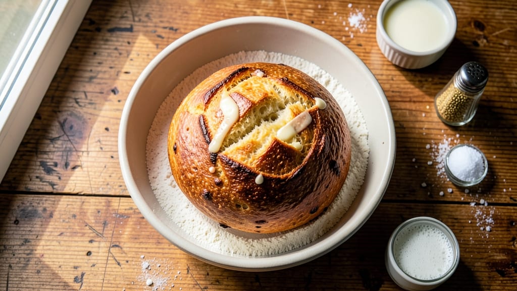 Arthur Flour Bread Recipe: Hands-Off Crusty Loaf With Foil-Sealed Rise