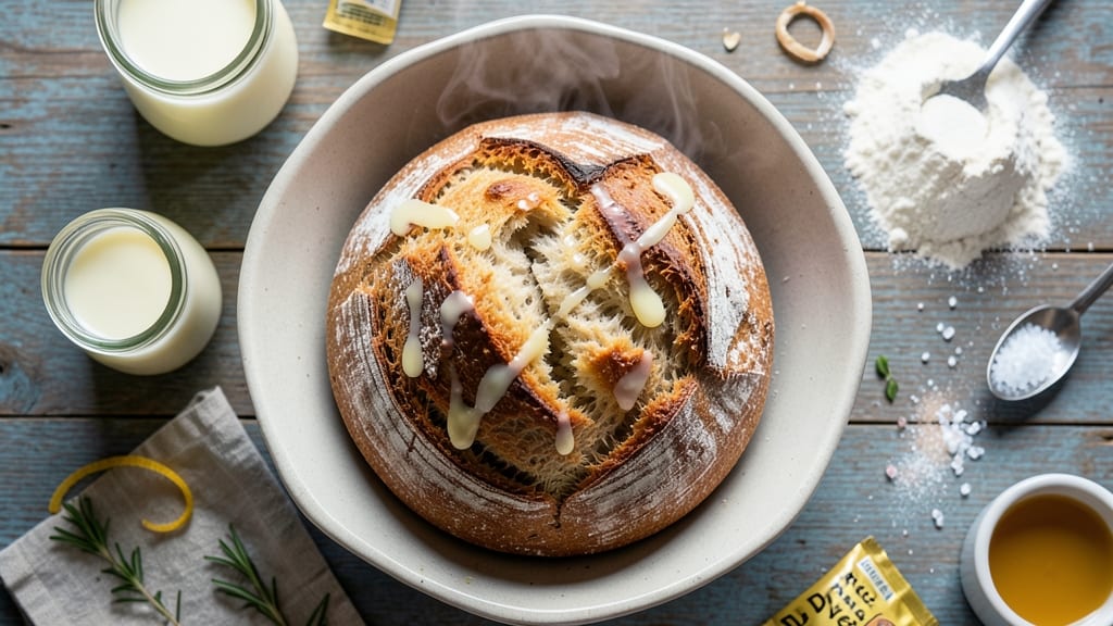 600g Bread Recipe: Hands-Off Dutch Oven Magic in 3 Hours