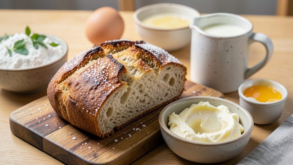 Amish Friendship Bread Recipe Printable PDF: Walnut-Studded Loaf With Foil-Sealed Crust