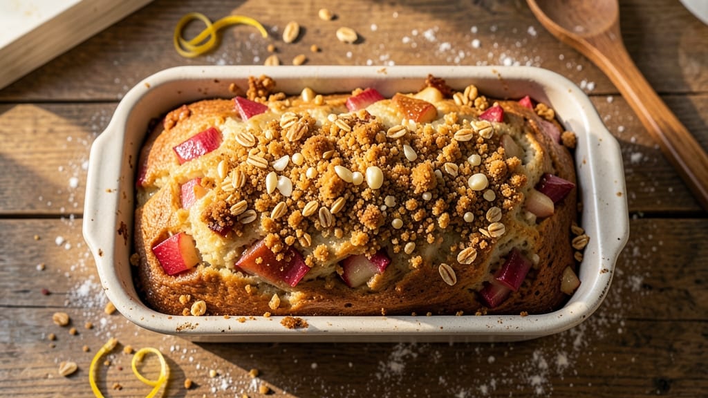 Apple Bread With Crumb Topping Recipe: Spiced Apple Streusel That Stays Crunchy