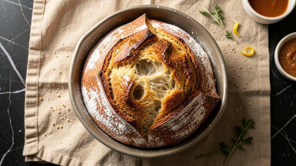 Artisan Bread Maker Recipe: Bread Machine's Crusty Gold Crown
