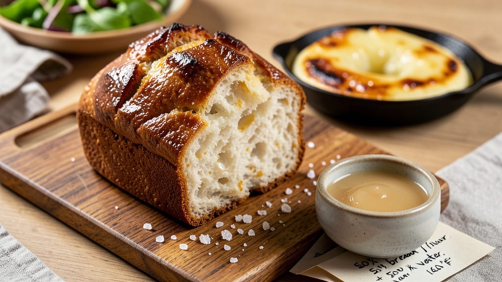Adding Tangzhong to Bread Recipe: Crusty Crunch With Foil-Sealed Softness Inside