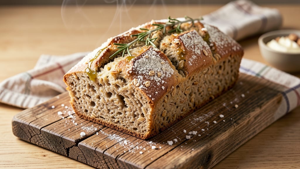 Alton Brown's Oat Bread Recipe: Foolproof No-Knead Dutch Oven Crust