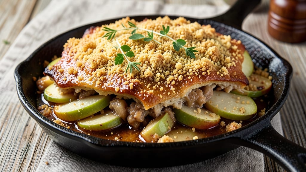 Apple Brown Betty Recipe With Bread Crumbs: Spiced Apple Crisp With Crunchy Top