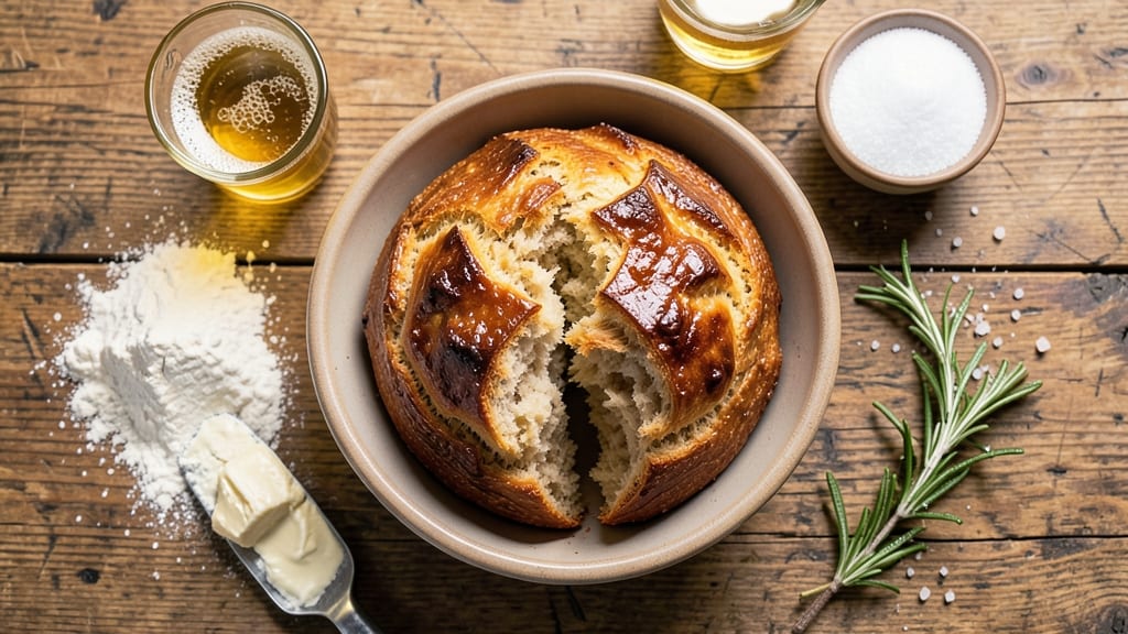 Air Fryer Beer Bread Recipe: Crispy Crust With Pillowy Beer-Infused Crumb