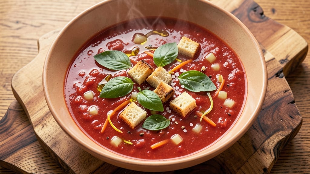 Atlanta Bread Company Tomato Basil Soup Recipe: Velvety Smoothness with Fresh Herb Brightness