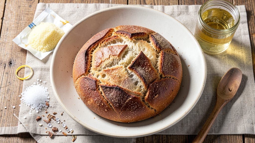 Angelo's Bread Recipe: Foil-Sealed Rise Locks in Artisan Crust