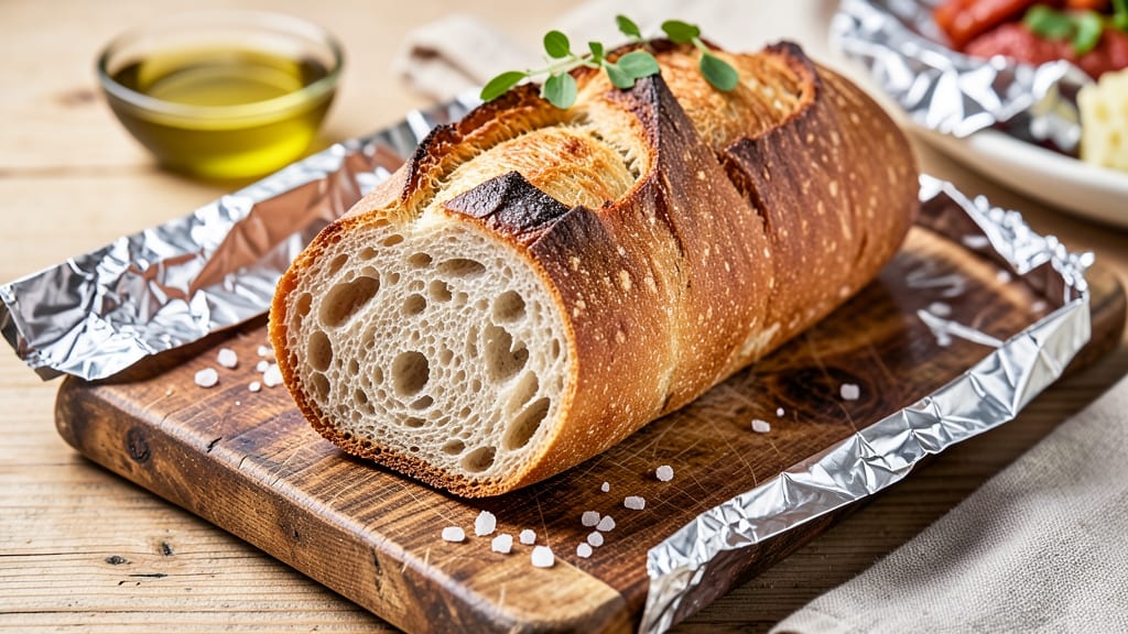 Amazing French Bread Recipe: No-Knead Foil Trick for Artisan Crust in 3 Hours