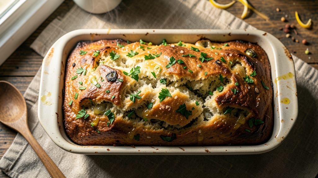 Artichoke Bread Loaf Recipe: Herby Artichoke Heart Filling in Flaky Layers