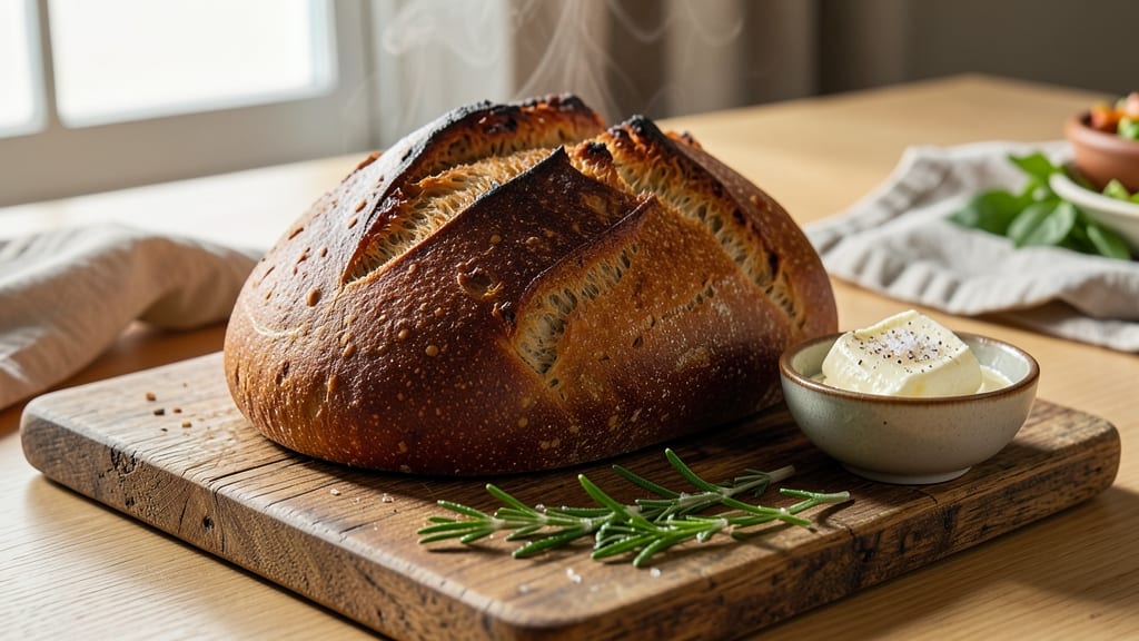 Artisan Peasant Bread Recipe: Rustic Crust With Soft, Chewy Heart