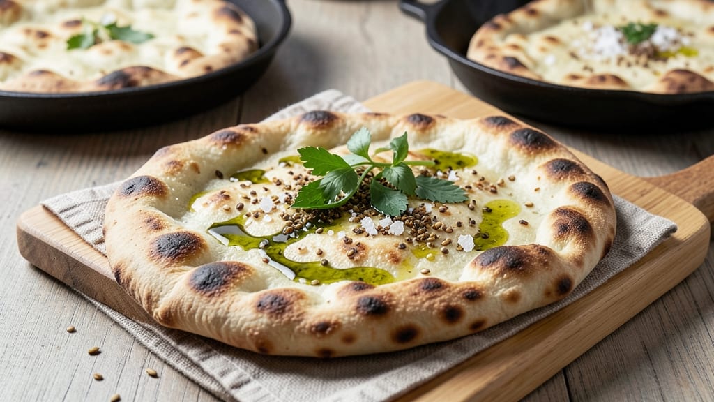 Artisan Flat Bread Recipe: Foolproof No-Knead Foil Trick for Crusty Crumb