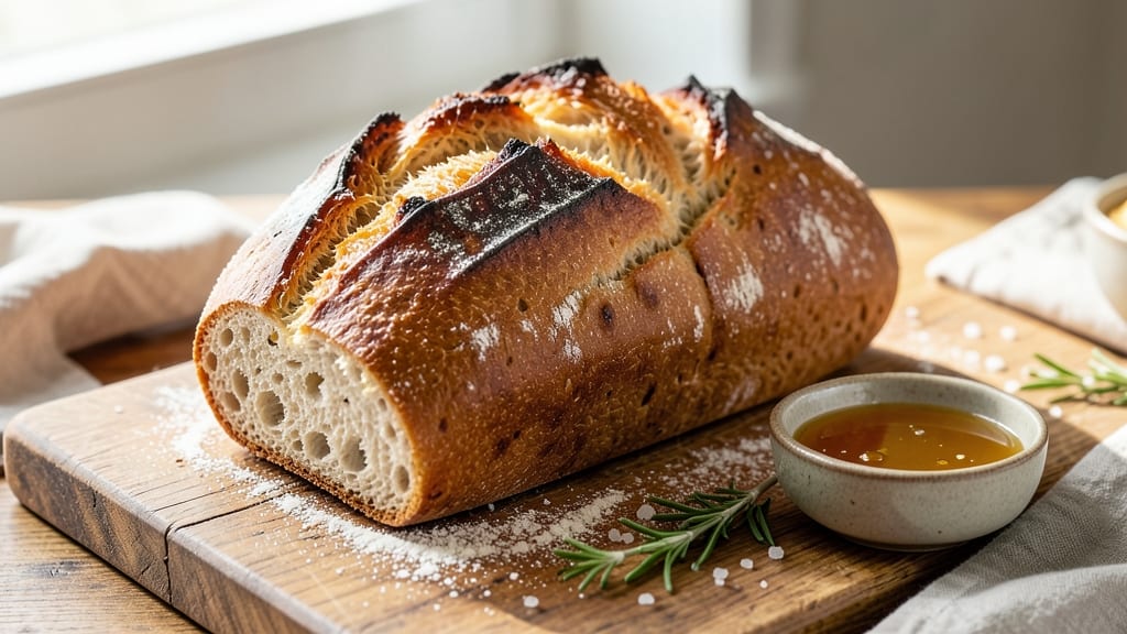 All-Purpose Flour Bread Maker Recipe: Hands-Off Crusty Loaf in 3 Hours