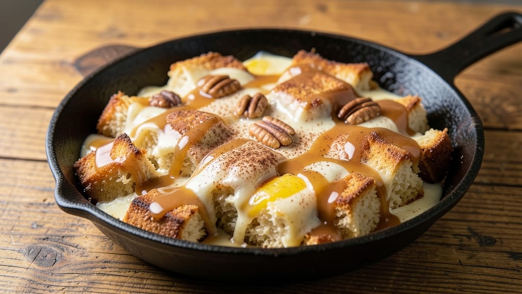 African American Bread Pudding Recipe: Vanilla-Cinnamon Swirls With Caramelized Top