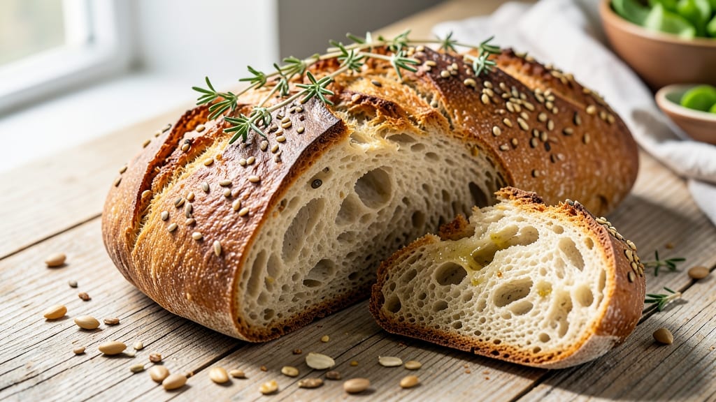 Alpine Bread Recipe: Crusty Crunch With Herbal Swiss Mountain Flavor