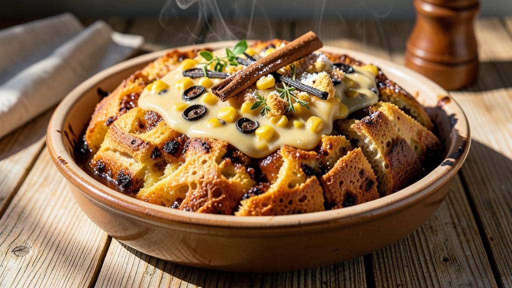 Authentic Mexican Bread Pudding Recipe: Cinnamon-Infused Warmth With Caramelized Corn