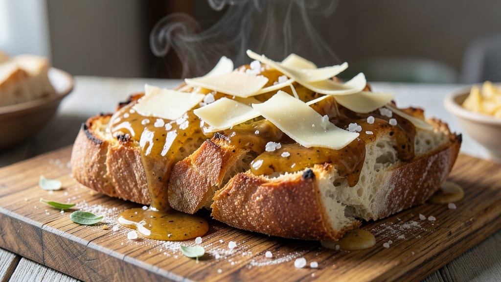 Authentic Italian Garlic Bread Recipe: Crispy Crust with Buttery Garlic Ooze