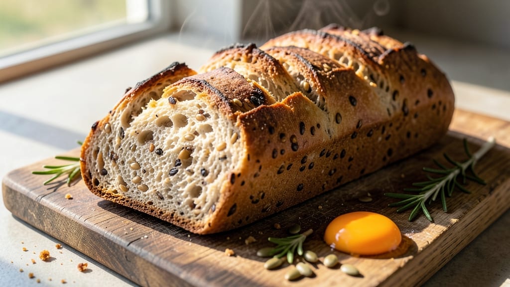9 Grain Sourdough Bread Recipe: Nutty Depth and Crusty Crunch in One Loaf
