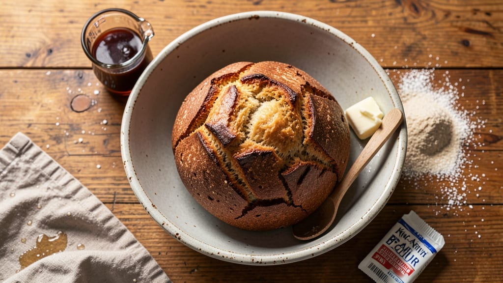 Anadama Bread Recipe King Arthur: Molasses-Kissed Crust With Walnut Swirls Inside
