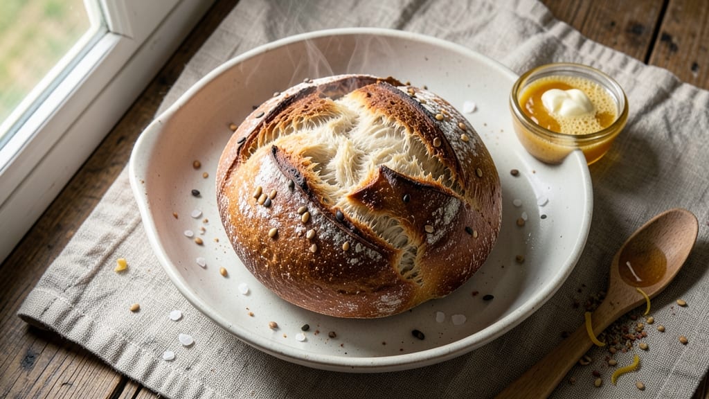 Artisan Bread Recipe Using Bread Flour: Crispy Crust and Open Crumb Magic