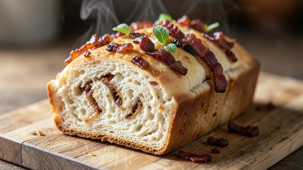 Bacon Bread Machine Recipe: Smoky-Sweet Swirls Baked Right In