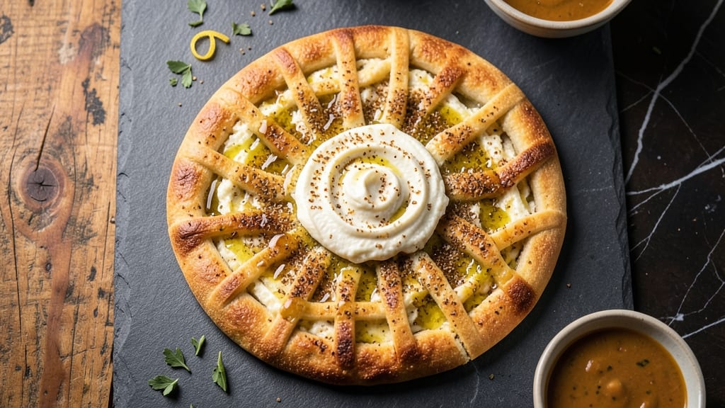 Air Fryer Cottage Cheese Flatbread Recipe: Savory Za'atar Crunch With Cheesy Pillowy Softness