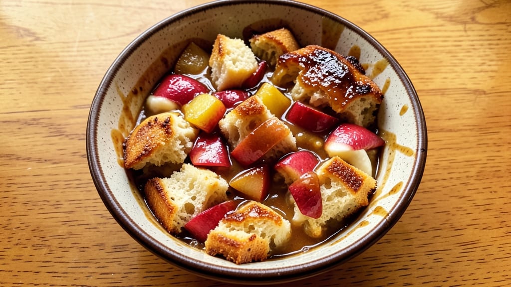 Apple Bread Pudding Recipe With Condensed Milk: Caramel-Kissed Layers of Cinnamon and Spice