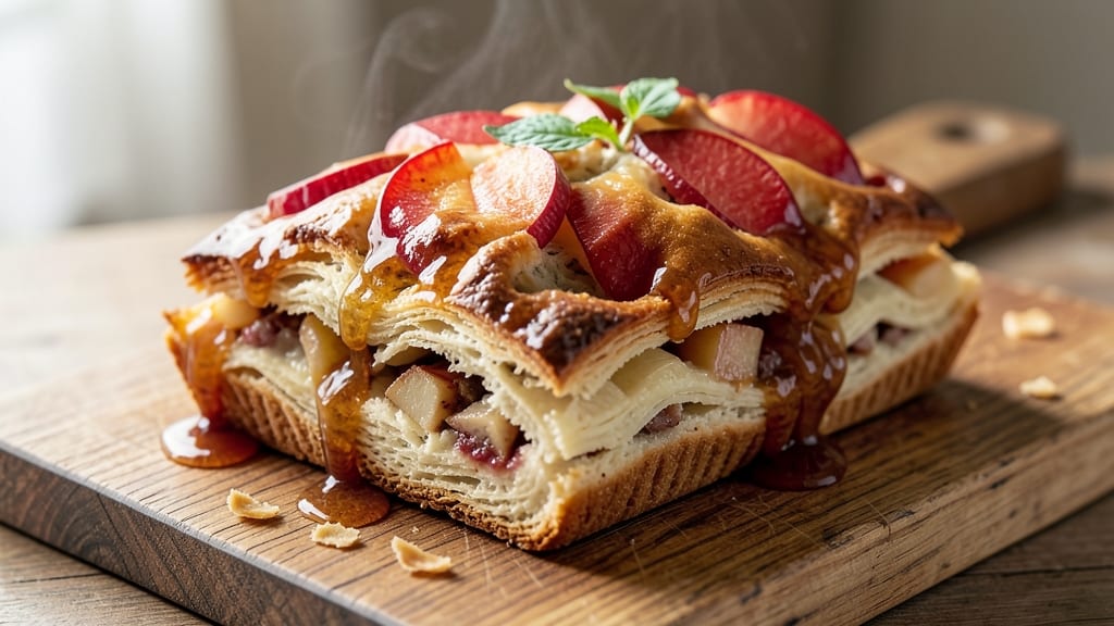 Apple Pie Bread Recipe Ingredients: Spiced Apple Swirls With Buttery Layers