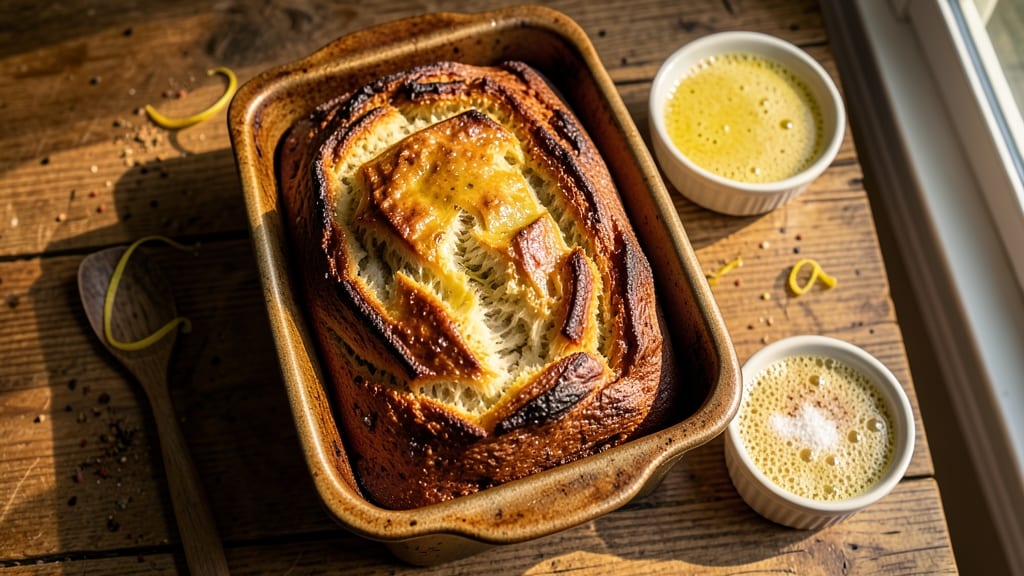 9x5 Loaf Pan Bread Recipe: Olive Oil Poofed Crust With Pillowy Softness Inside