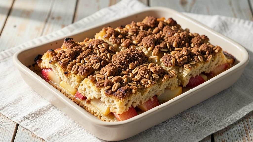 Apple Crisp Shortbread Bars Recipe: Warm Spice Crunch Meets Buttery Crisp
