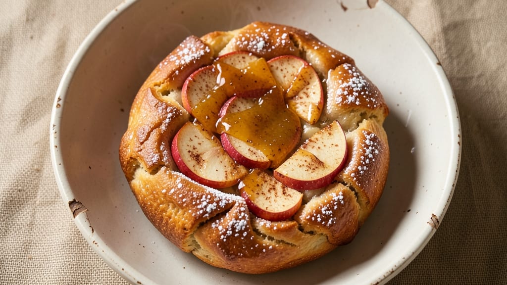 Apple Fritter Yeast Bread Recipe: Caramelized Apple Bites With Spiced Crunch