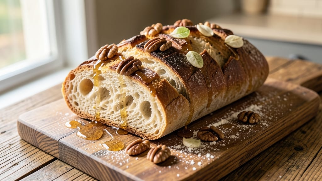 Artoklasia Bread Recipe: Honey-Sweetened Walnut Swirls and Za'atar Crunch