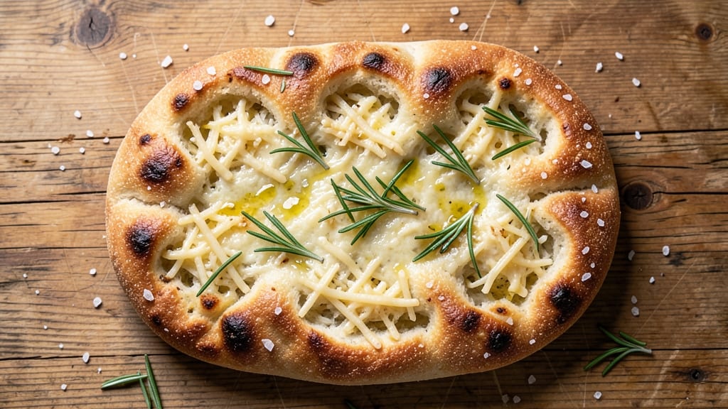 Asiago Cheese Focaccia Bread Recipe: Melty Pull-Apart Crust With Herby Olive Oil Shine