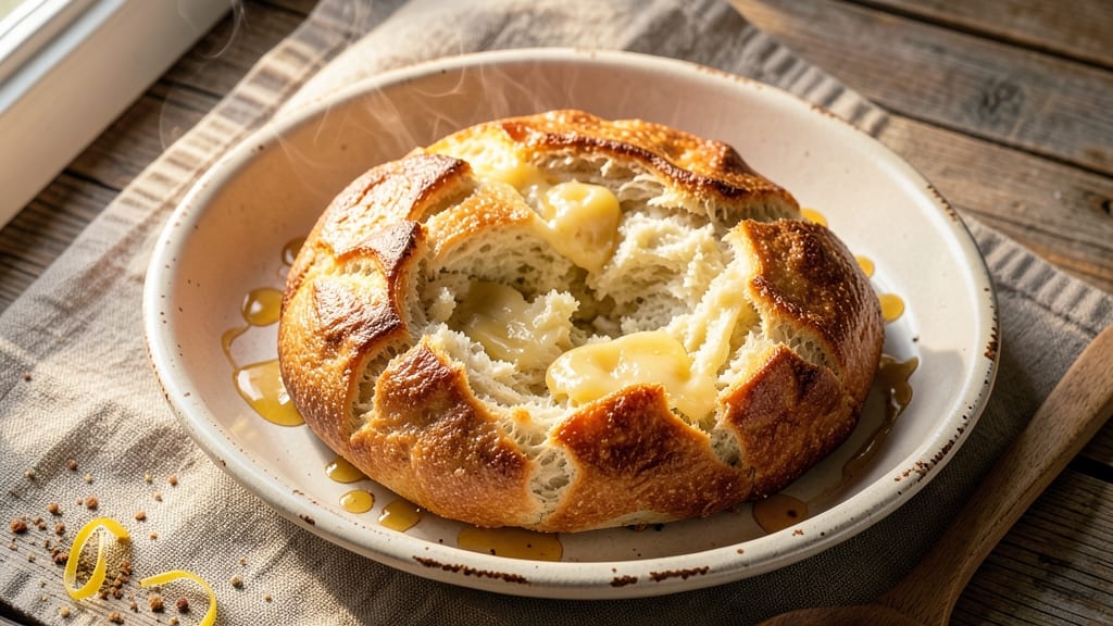 Artisan Asiago Cheese Bread Recipe: Melty String Cheese Swirls in Every Slice