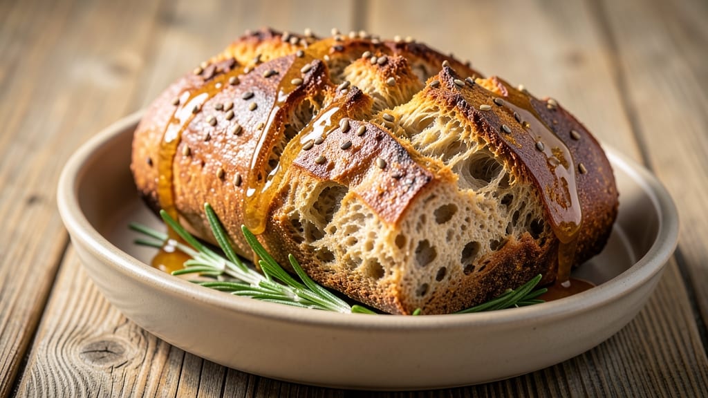 Anti-Inflammatory Sourdough Bread Recipe: Gut-Friendly Fermented Crust With Turmeric & Ginger