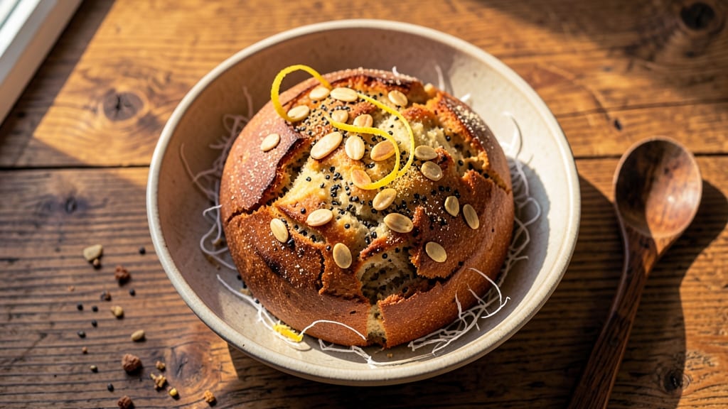 AIP Paleo Bread Recipe: Egg-Bound Loaf With Seed Crust Crunch