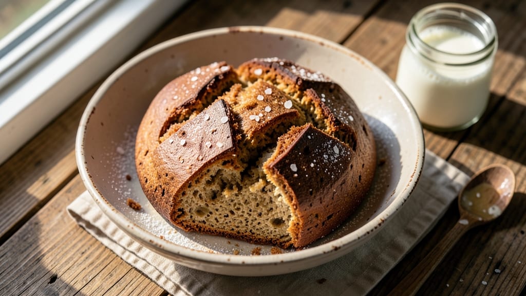 Authentic Irish Brown Soda Bread Recipe: Crusty Crunch With Buttermilk Softness Inside