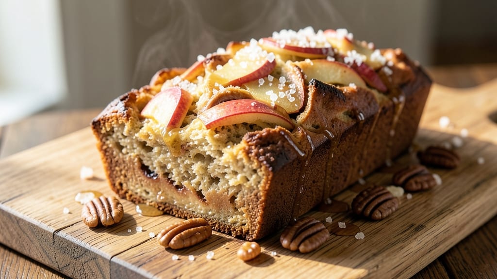 Apple Crunch Bread Recipe: Warm Spice Streusel Topping and Buttery Crust