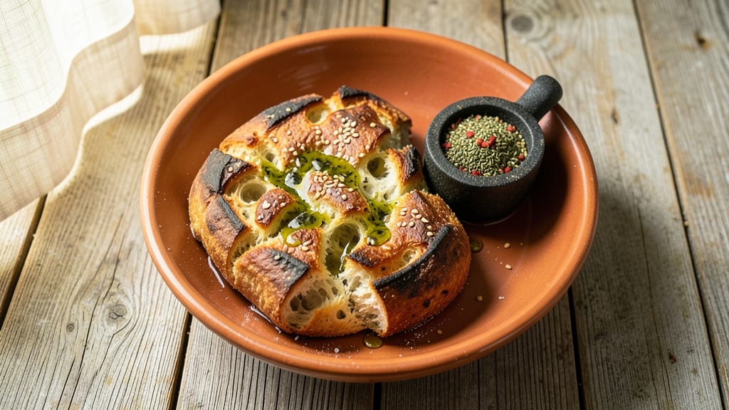Ancient Israel Bread Recipe: Biblical Flatbread With Olive Oil and Za'atar