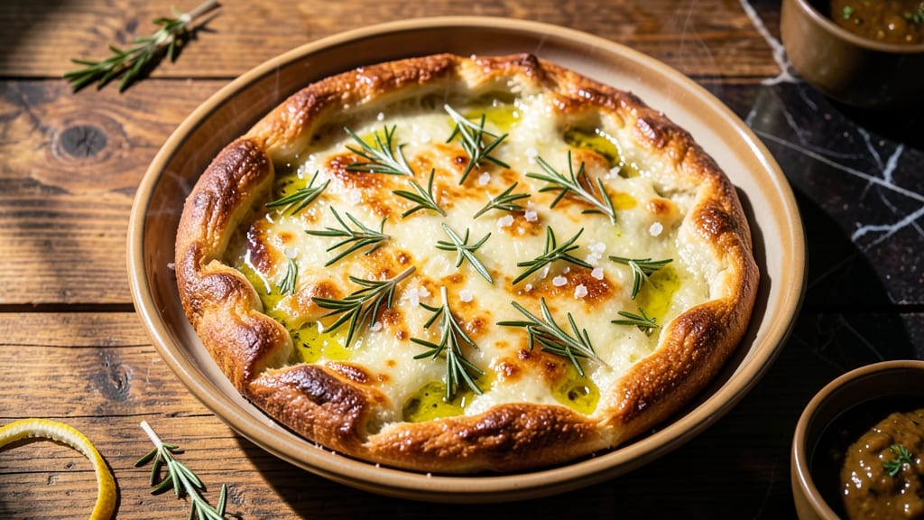 Asiago Focaccia Bread Recipe: Cheesy Pull-Apart Crust With Olive Oil Magic