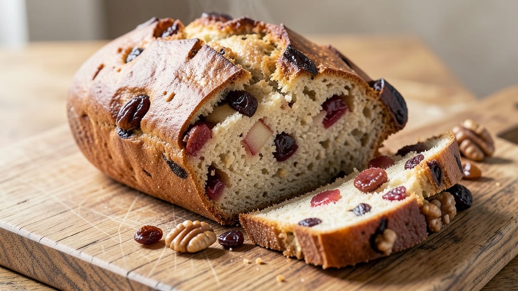 Apple Raisin Walnut Bread Recipe: Warm Spice Streaks and Toasty Nut Crunch