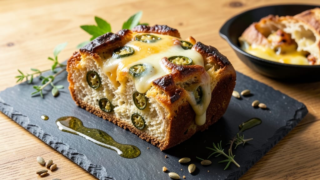 Artisan Jalapeño Cheese Bread Recipe: Spicy Kick and Gooey Melt in One Bite
