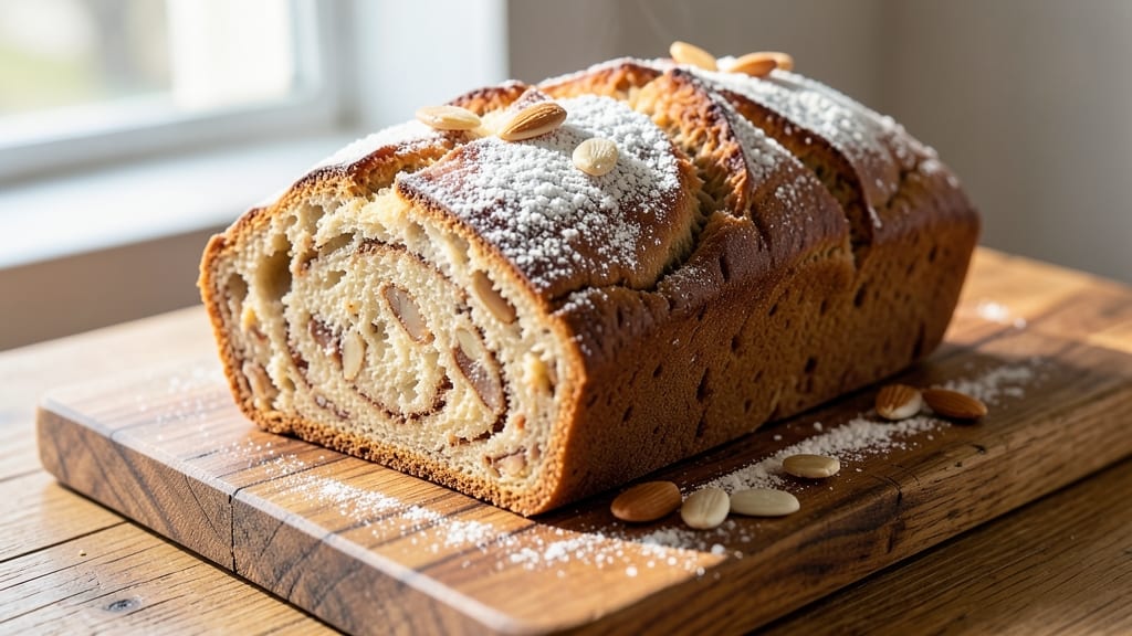 Almond Bread Machine Recipe: Nutty Swirls and Crusty Crunch in One Loaf