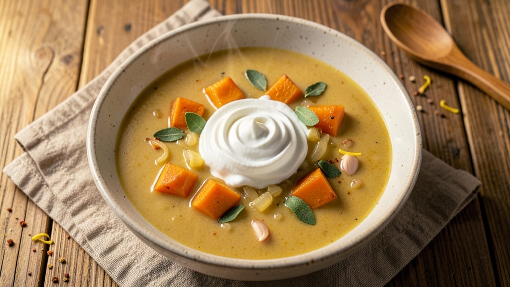 Atlanta Bread Company Butternut Squash Soup Recipe: Velvety Spiced Swirls With Toasted Sage