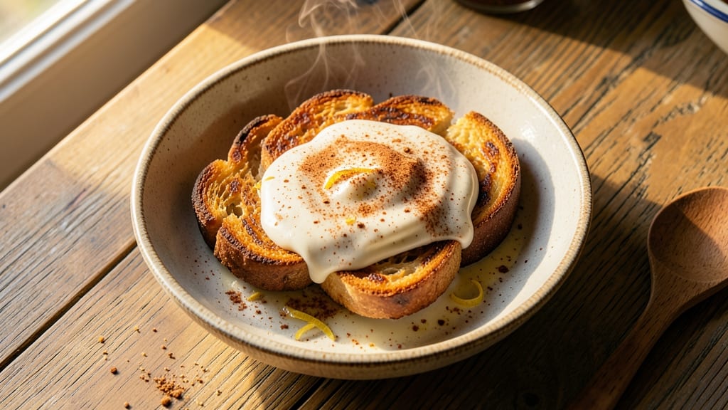 Artisan Bread French Toast Recipe: Crispy-Gold Crust Meets Vanilla-Infused Swirls