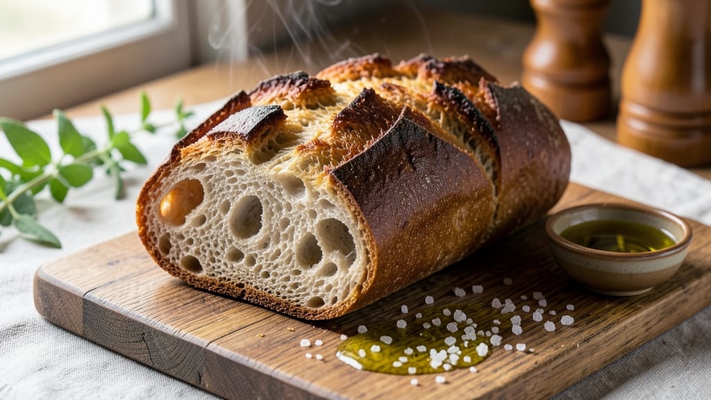 Authentic Crusty Italian Bread Recipe: Dutch Oven Magic for Artisan Crunch