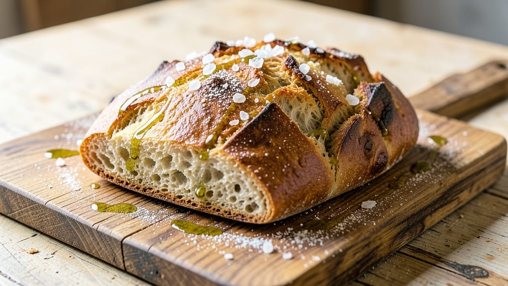 Authentic Schiacciata Bread Recipe: Olive Oil Magic for Rustic Italian Crust