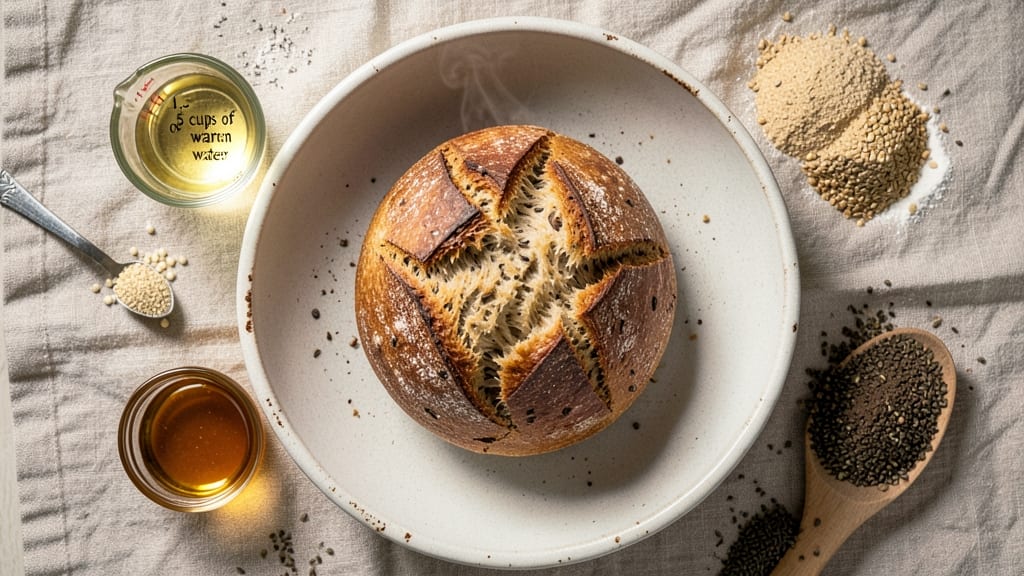 All-Natural Bread Recipe: Whole-Grain Loaf With Earthy Nuttiness