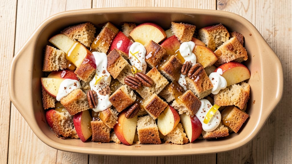 Apple Bread Pudding Recipe Healthy: Warm Spice and Apple Fiber Fusion